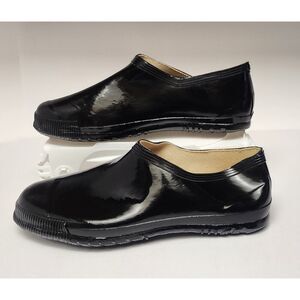 J-work Classic Women's Black Rubber Rain Shoes Size 44/ US 10